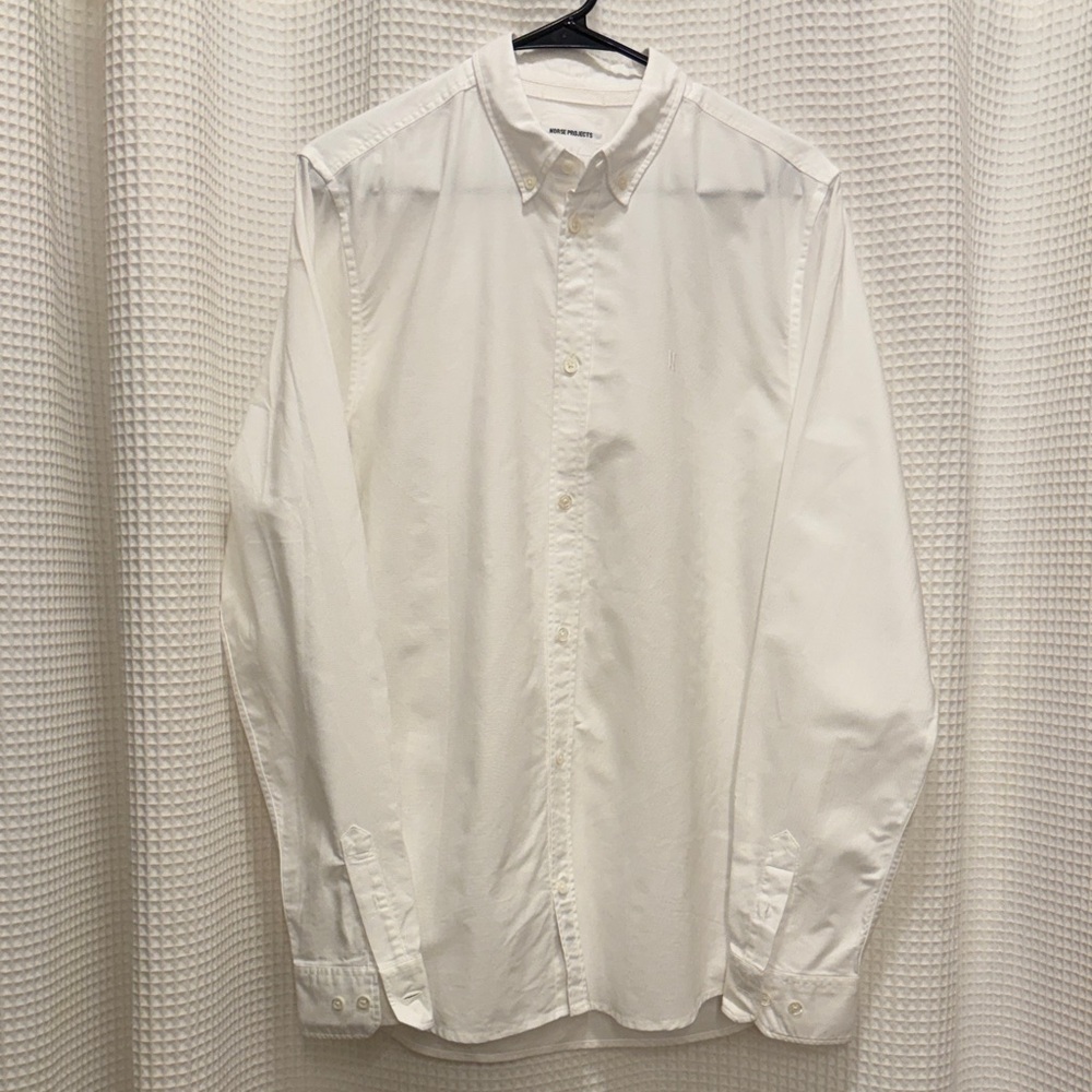 Norse Projects - Classic White Button-Up Shirt - 100% cotton